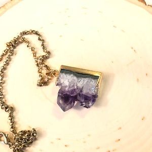 Purple Quartz Necklace
